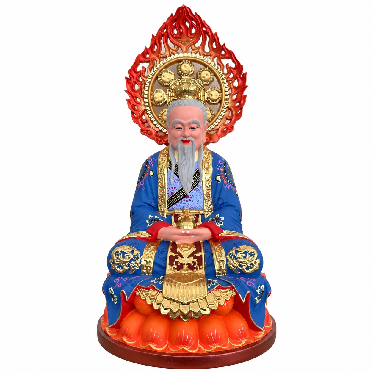Sanqing Wood Statues — Individual Selection, approved main product view.