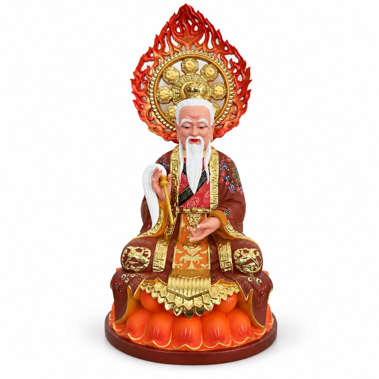 Sanqing Wood Statues — Individual Selection, approved variant product view.