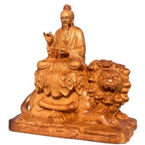 Taiyi Wood Statue, approved main product view.