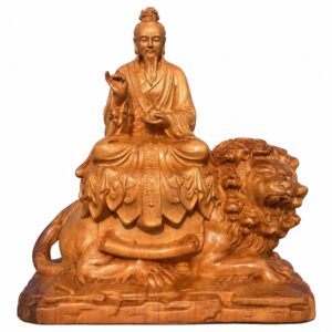 Taiyi Wood Statue, approved main product view.