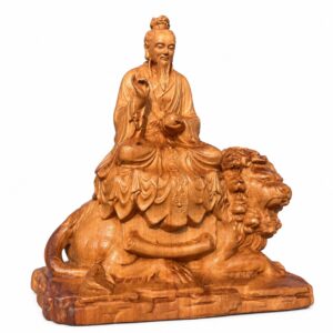 Taiyi Wood Statue, approved main product view.