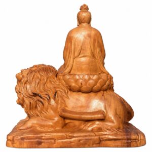 Taiyi Wood Statue, approved main product view.