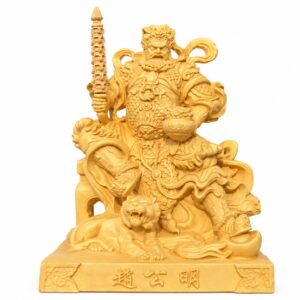 Zhao Gongming on Tiger Wood Statue, approved main product view.