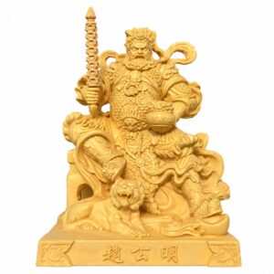 Zhao Gongming on Tiger Wood Statue, approved main product view.