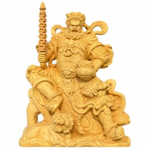 Zhao Gongming on Tiger Wood Statue, approved main product view.