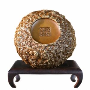 Four-Dragon Brass Bowl, approved main product view.