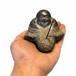 Laughing Buddha Incense Holder, approved main product view.