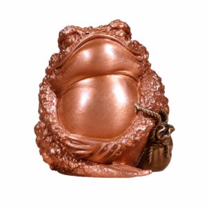 Three-Legged Toad Copper Alloy Figurine, approved main product view.