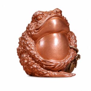 Three-Legged Toad Copper Alloy Figurine, approved main product view.