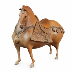 Tang Style Horse Copper Alloy Statue, approved main product view.