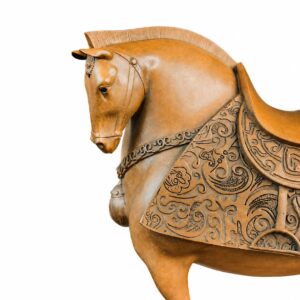 Tang Style Horse Copper Alloy Statue, approved main product view.