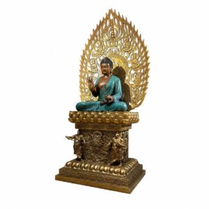 Medicine Buddha Copper Alloy Statue, approved main product view.