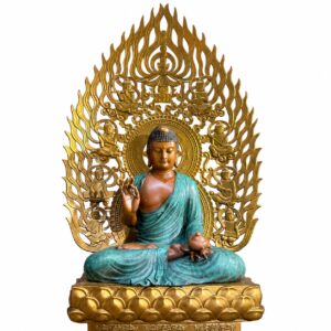 Medicine Buddha Copper Alloy Statue, approved main product view.