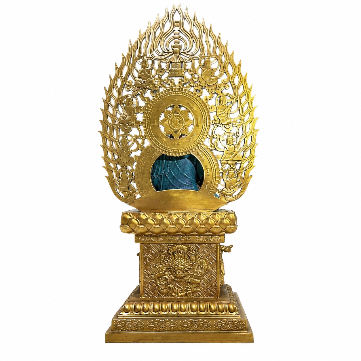 Medicine Buddha Copper Alloy Statue, approved main product view.