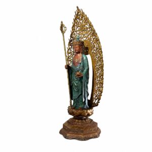 Ksitigarbha Copper Alloy Statue, approved main product view.