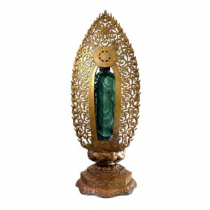 Ksitigarbha Copper Alloy Statue, approved main product view.