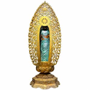 Mahasthamaprapta Copper Alloy Statue, approved main product view.