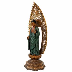 Amitabha Buddha Copper Alloy Statue, approved main product view.