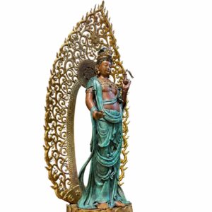Guanyin Copper Alloy Statue, approved main product view.