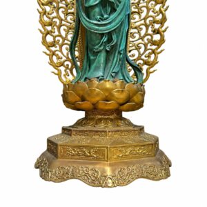 Guanyin Copper Alloy Statue, approved main product view.