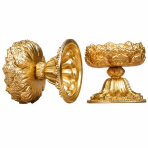 Lotus Brass Oil Lamp Holder, approved main product view.