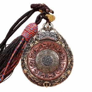 Zodiac Buddha Copper Alloy Pendant, approved main product view.