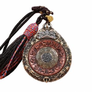 Zodiac Buddha Copper Alloy Pendant, approved main product view.