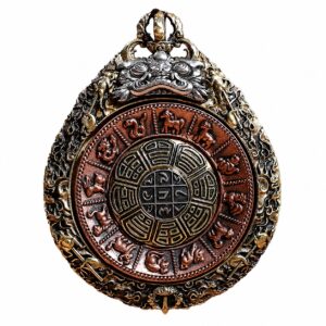 Zodiac Buddha Copper Alloy Pendant, approved main product view.