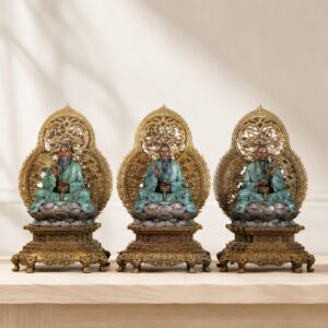 Sanqing Copper Alloy Statues — Single or Set, approved hero product view.