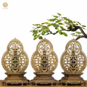 Sanqing Copper Alloy Statues — Single or Set, approved main product view.