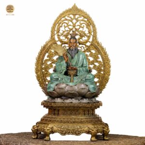Sanqing Copper Alloy Statues — Single or Set, approved main product view.