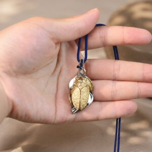 Cicada Copper Alloy Figurine, approved scene product view.