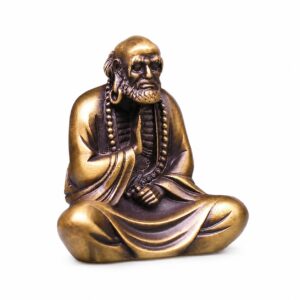 Bodhidharma Brass Statue, approved main product view.